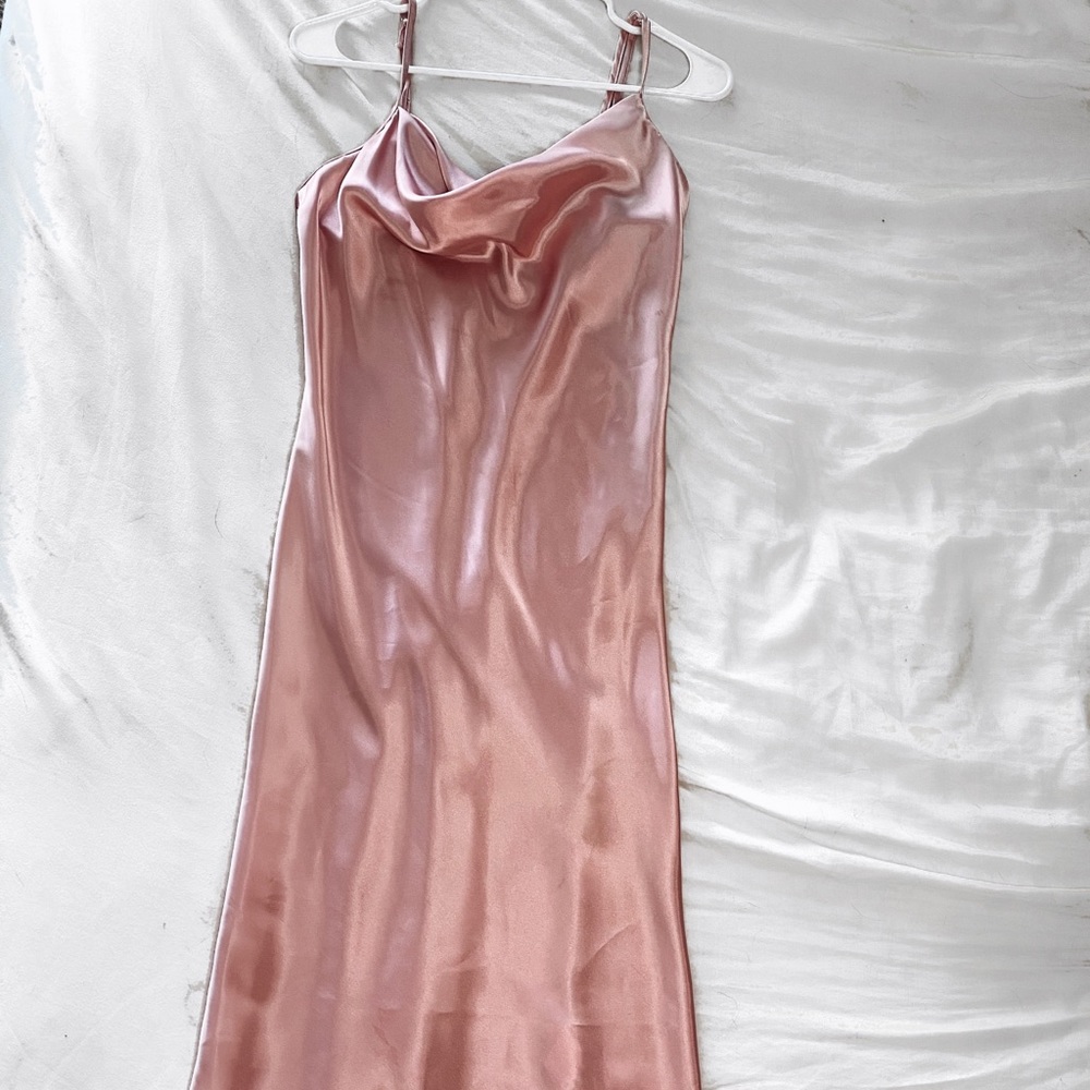 Silk slip dress